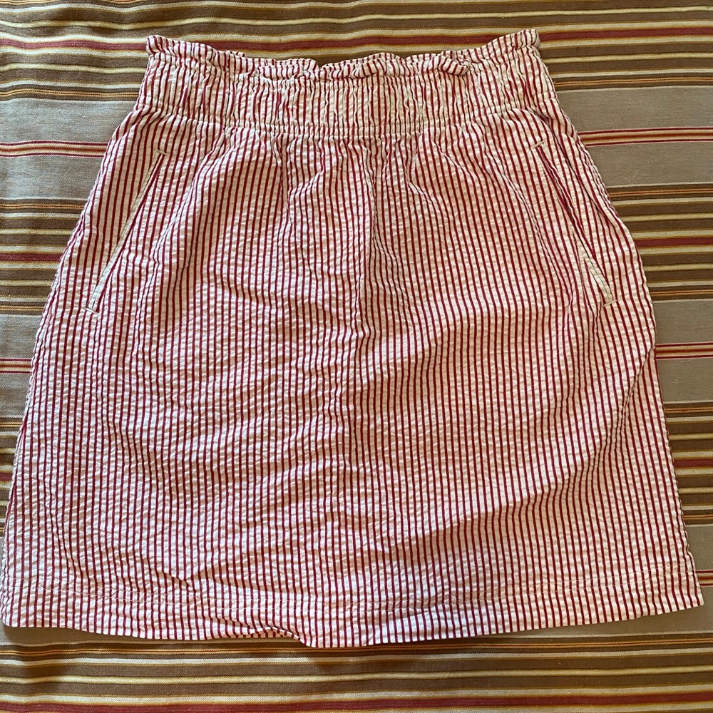Land’s End Seersucker skirt